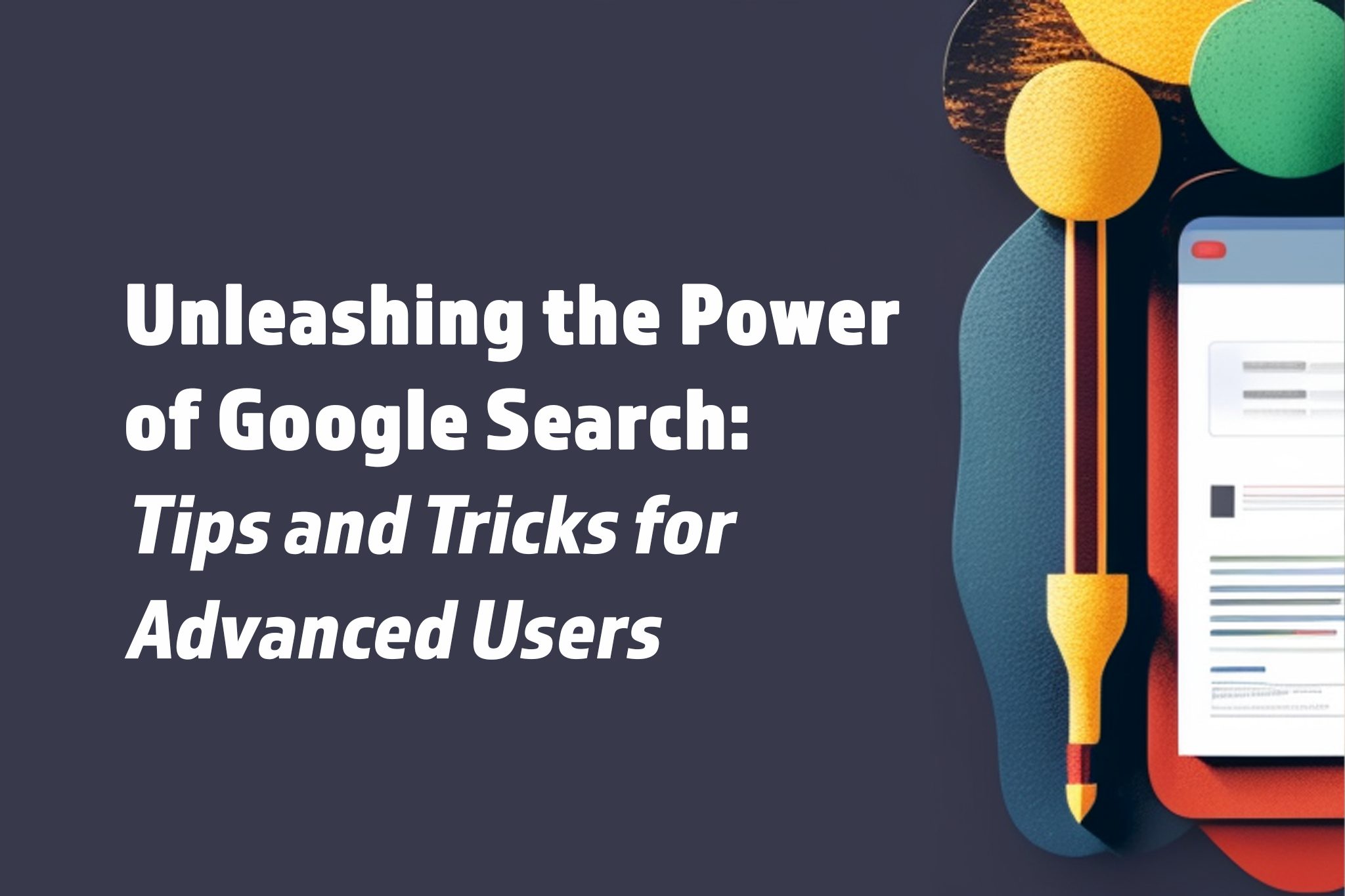 Google Power User Blog