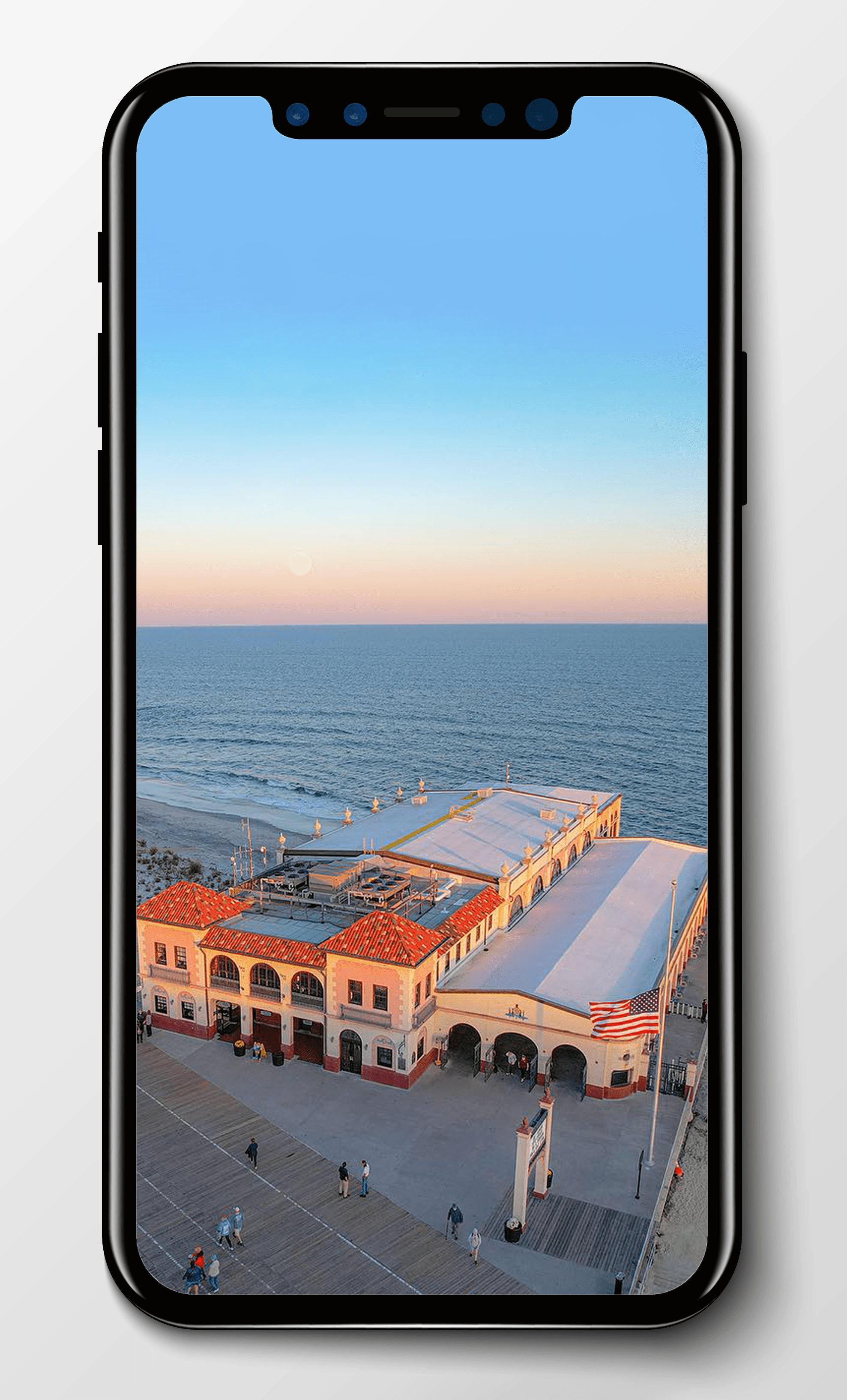 mockup Music Pier Wallpaper